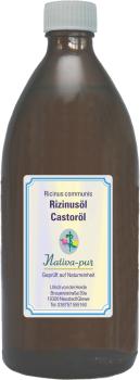 Rizinusöl Ricinusoil 500 ml Braun-GlasFlasche